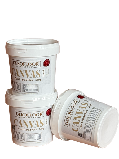 Canvas Rock testipurkki 1kg