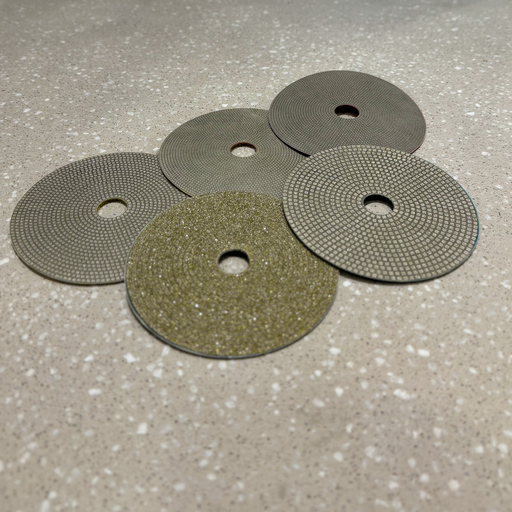 Hiomasetti 125mm Terrazzon hiontaan